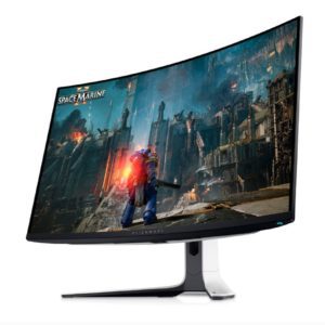 Монитор Dell Alienware AW3225QF, 31.6″, 4K UHD 3840 x 2160, QD-OLED, HDMI, DP, USB 3.2, NVIDIA G-SYNC, HDR, Height Adjustable, Swivel, Tilt, Black